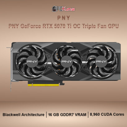 PNY GeForce RTX™ 5070 Ti Overclocked Triple Fan GPU