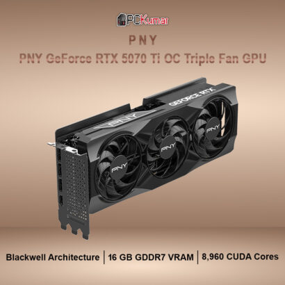 PNY GeForce RTX™ 5070 Ti Triple Fan GPU