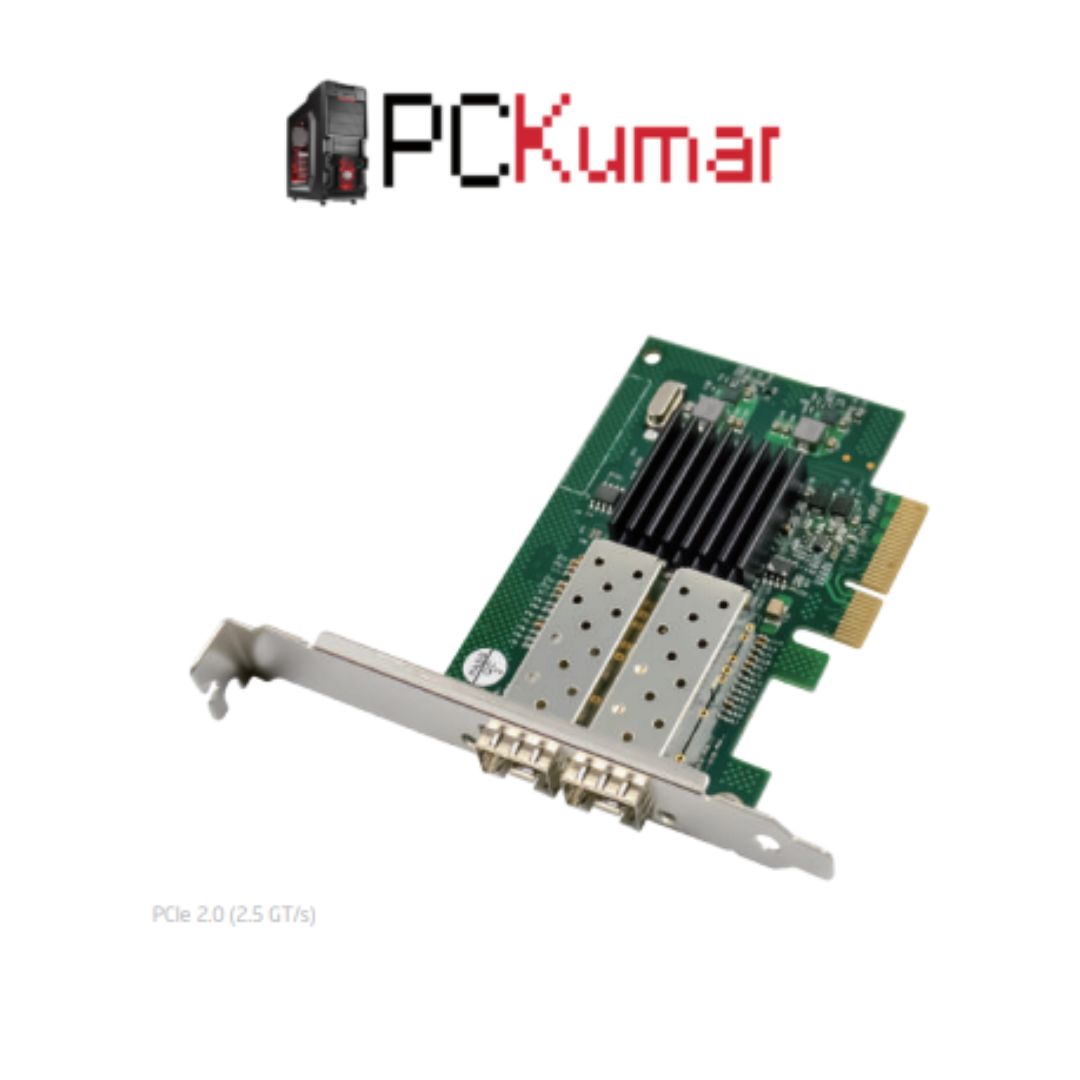 PCIe x4 Intel 82576 Dual-1 GbE SFP Fiber Server NIC