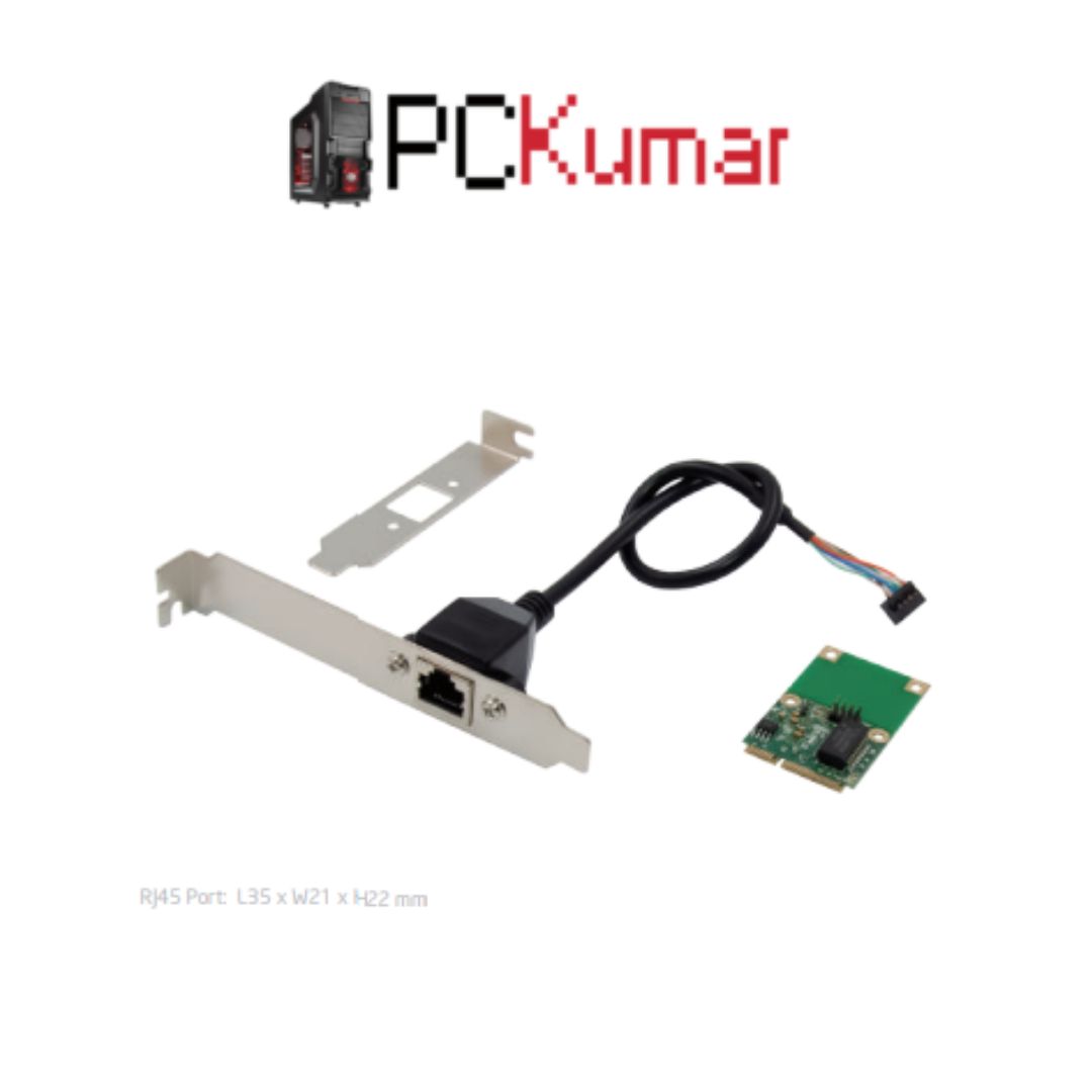 MiniPCIE I210-T1 Single-1G RJ45 Industrial Server NIC (ST7254)