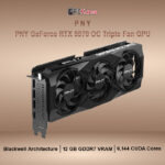 PNY GeForce RTX™ 5070 Overclocked Triple Fan GPU