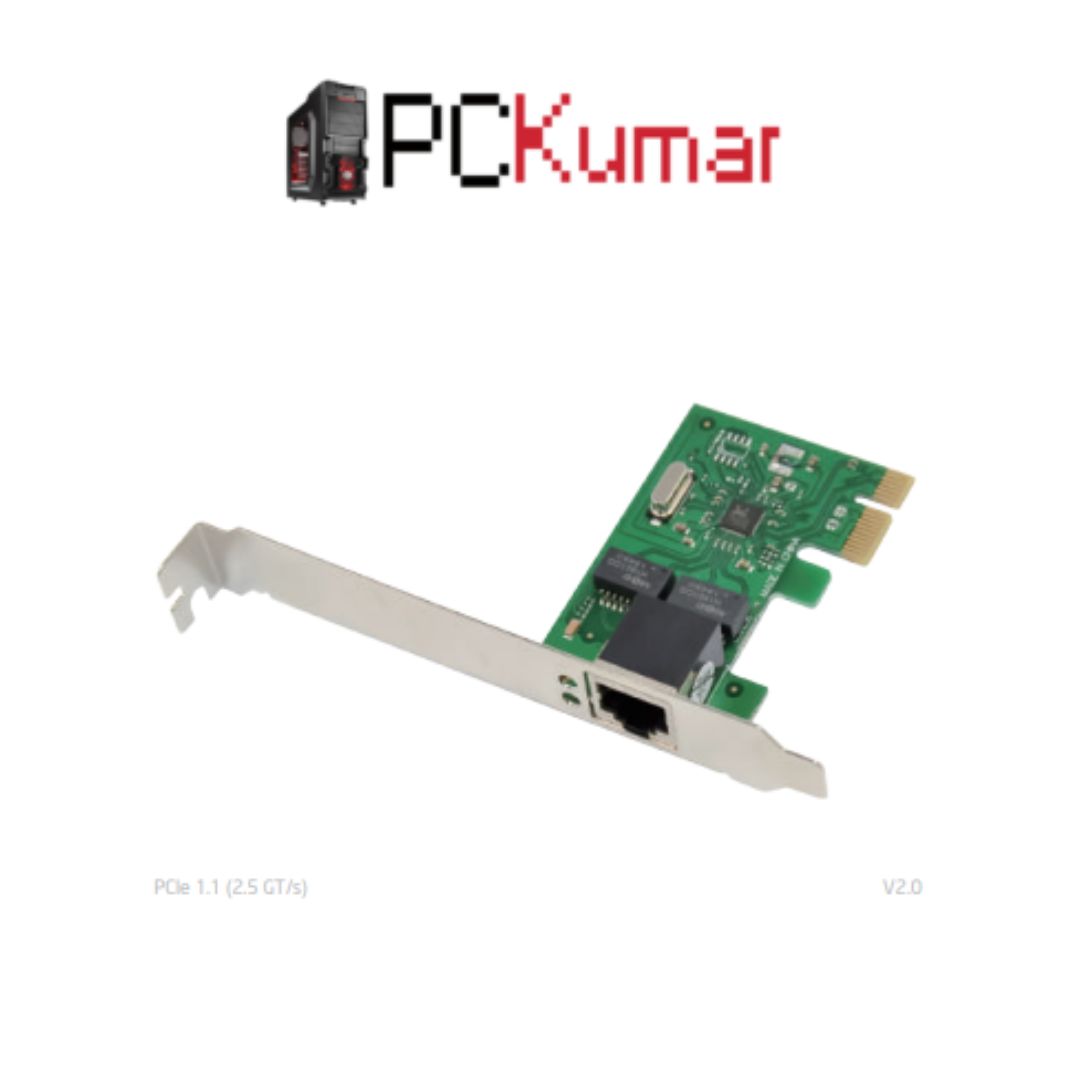 PCIe x1 RTL8111F Single-RJ45 Gigabit Ethernet NIC