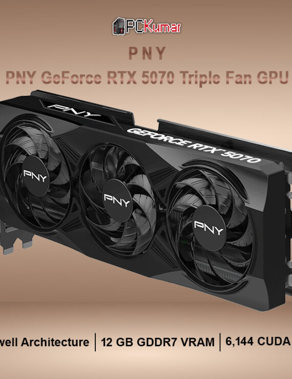 PNY GeForce RTX™ 5070 Triple Fan GPU
