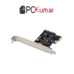 PCIe x1 ASM1061 2-Port SATA Gen3 Expansion Card (ST544)
