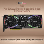 PNY GeForce RTX™ 5060 Ti 8GB EPIC-X RGB™ Overclocked Triple Fan GPU