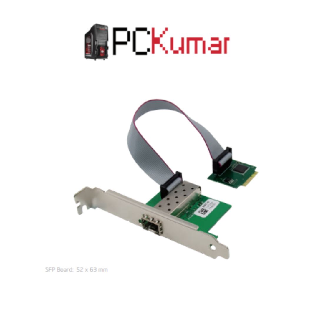 M.2 A+E I210 Single-1GbE SFP Industrial Server NIC (ST7302)