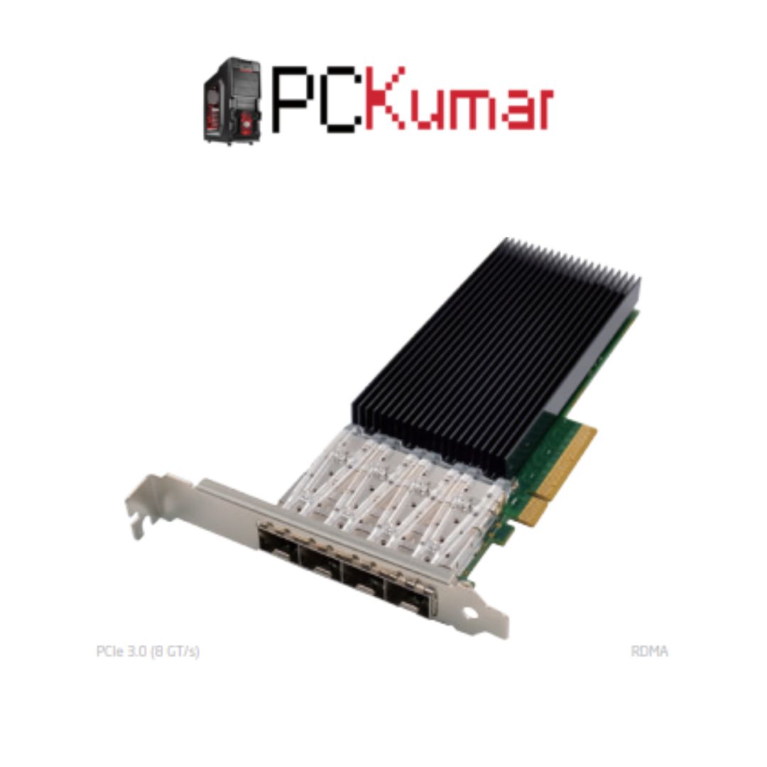 PCIe x8 X722-DA4 Quad-10G SFP+ RDMA Server NIC
