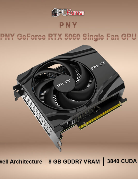 PNY GeForce RTX™ 5060 Single Fan GPU