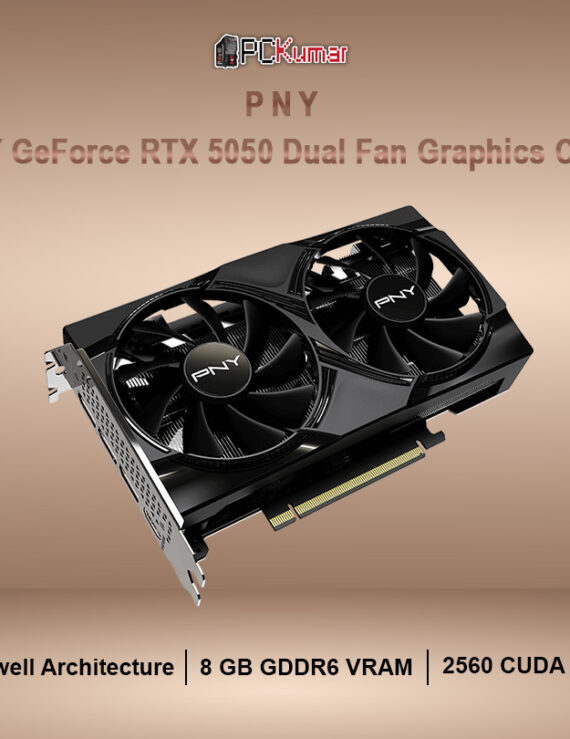 PNY GeForce RTX™ 5050 Dual Fan Graphics Card
