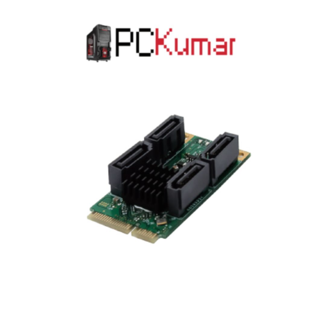 MiniPCIE 88SE9215 4-Port SATA Gen3 Expansion Card (ST549)