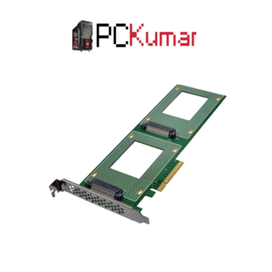 PCIe ×8 2.5 in U.2 SFF-8639 SSD Converter Card