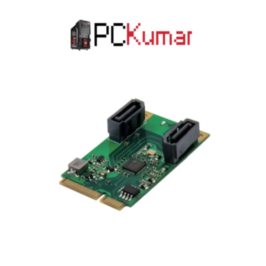 MiniPCIE JMB582 2-Port SATA Gen3 Expansion Card (ST582)