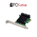 PCIe x1 ASM1061 6-Port SATA Gen3 Expansion Card