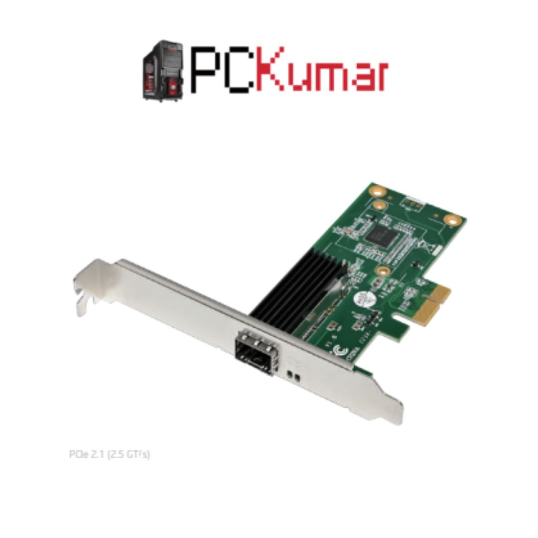PCIe x1 I210-F1 Single-1 GbE SFP Fiber Server NIC