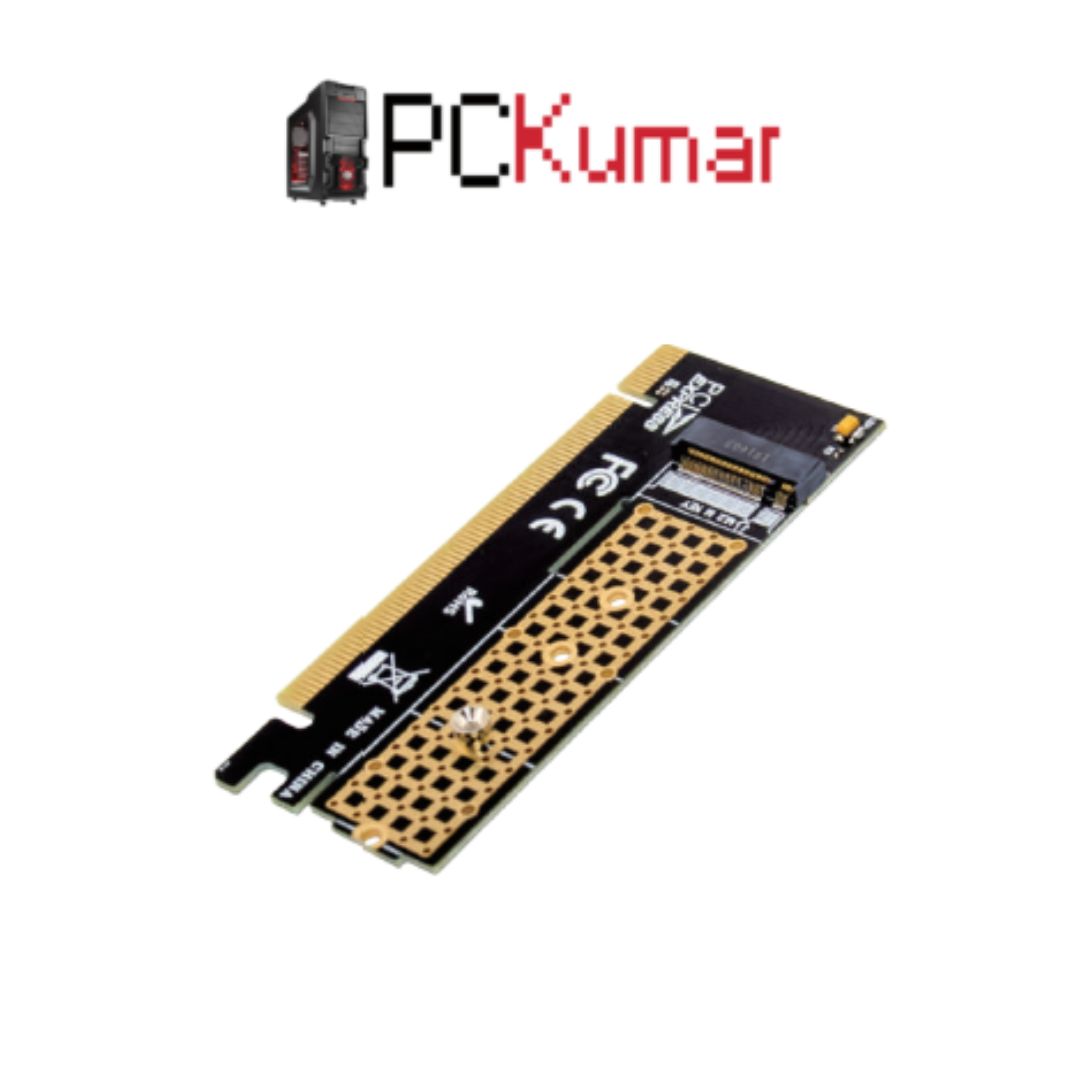 PCIe x16 Single M.2 M NVMe SSD Converter Card (ST571)