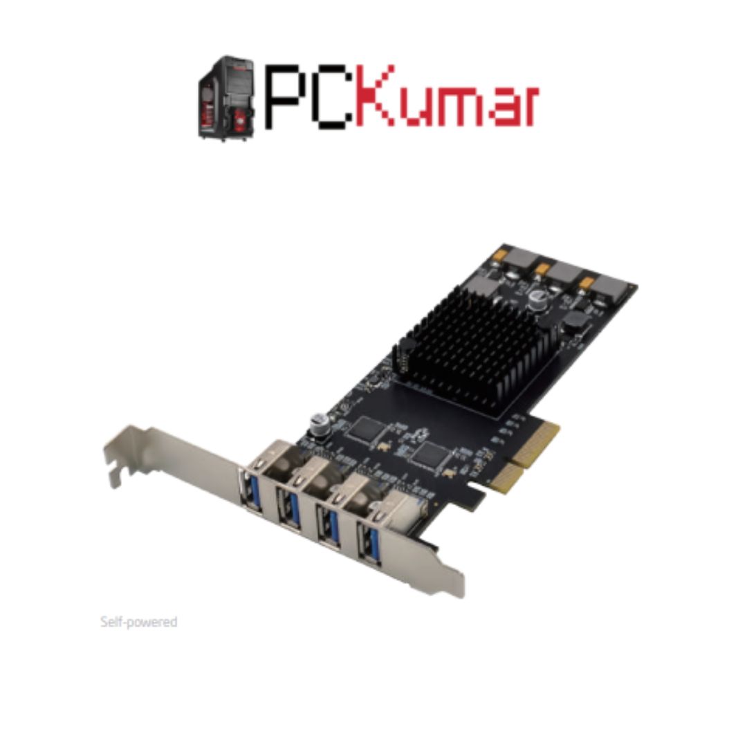 PCIe x4 ASM3142 USB3.1 4CH Camera Capture Card (ST690)