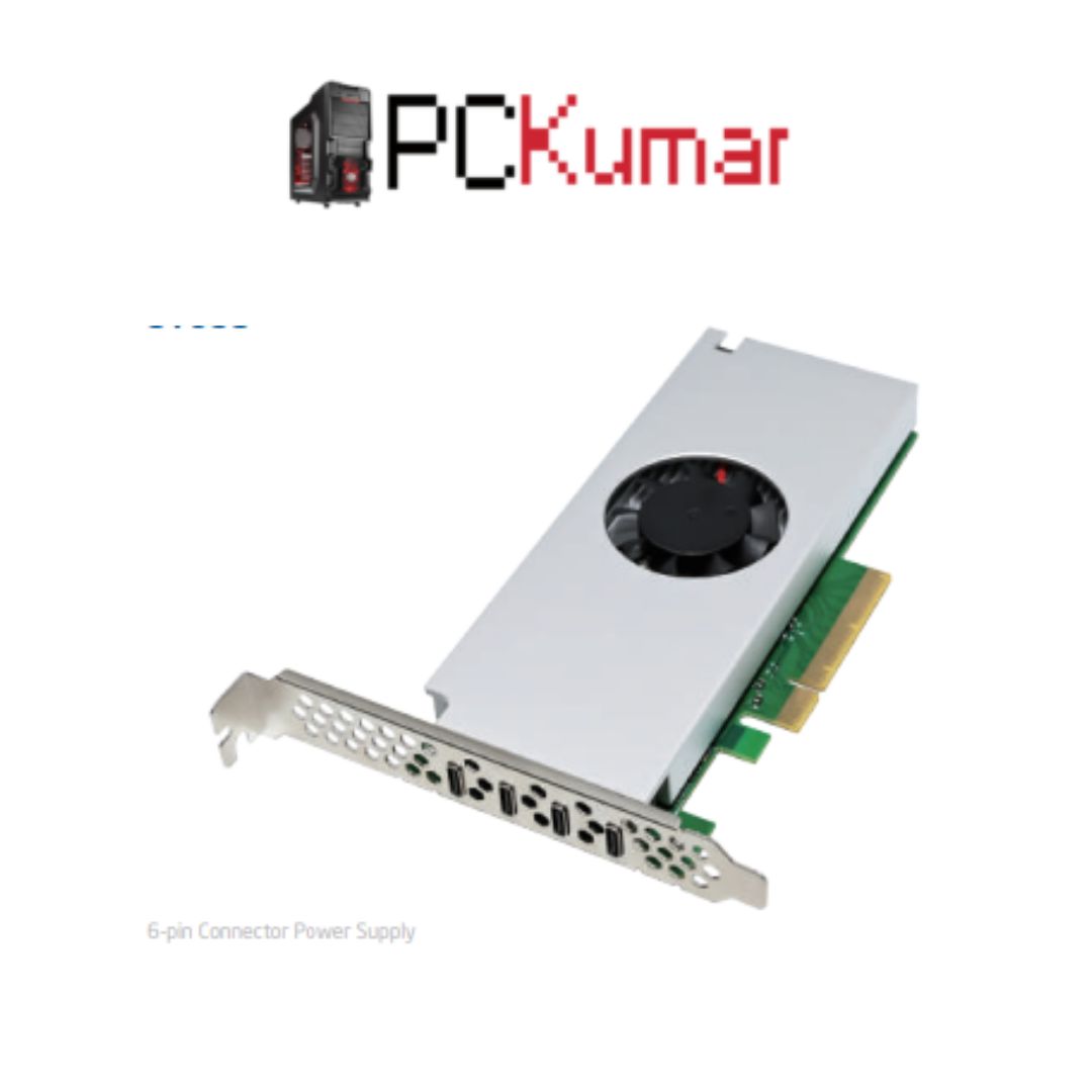 PCIe x8 ASM3142 USB3.1 4CH Camera Capture Card (ST693)