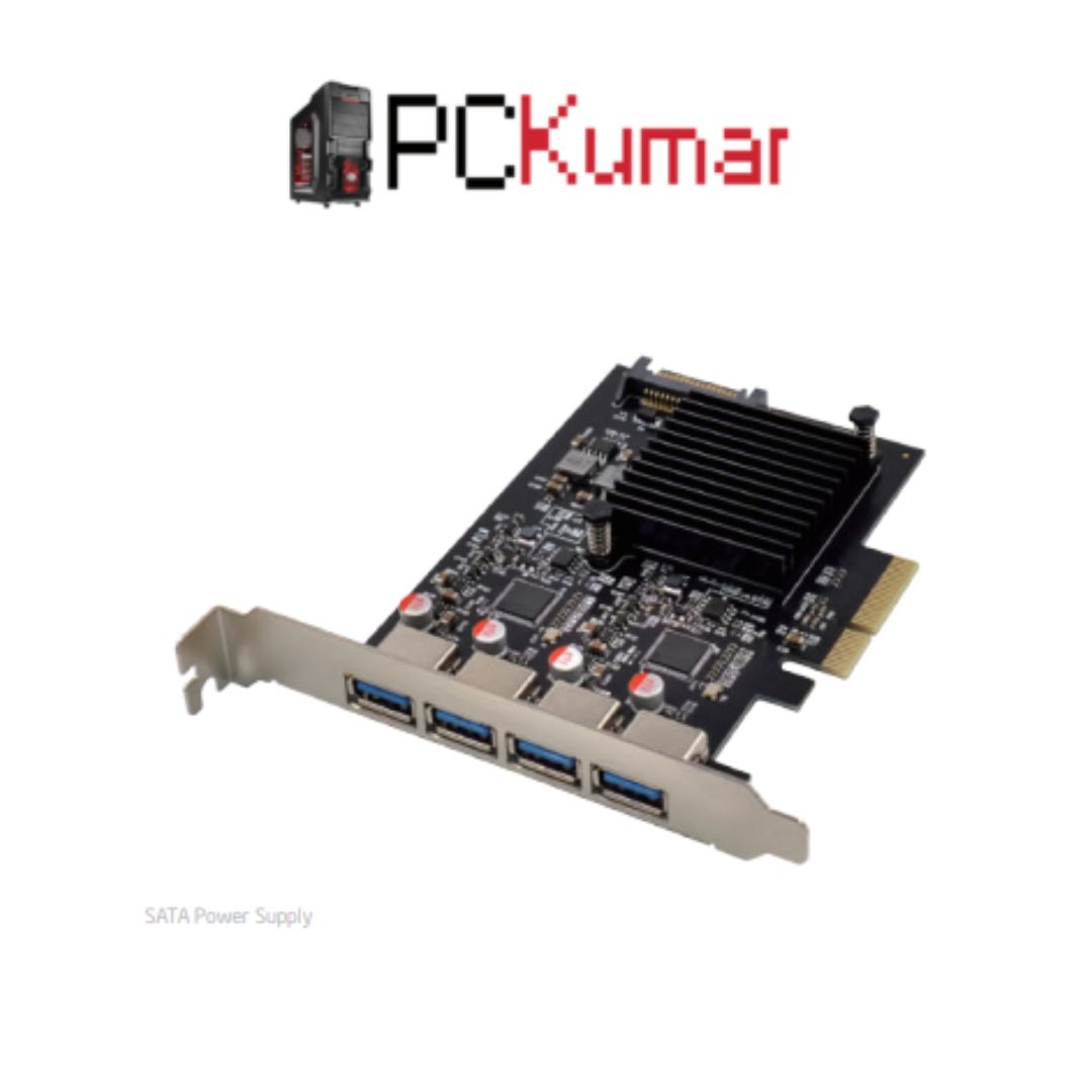 PCIe x8 ASM3142 USB3.1 4A Camera Capture Card (ST648)