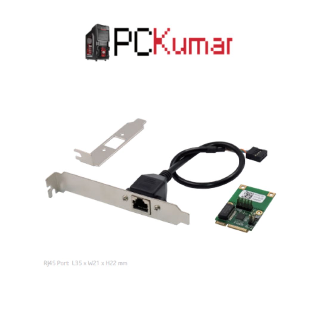 MiniPCIE RTL8125B Single-2.5G RJ45 Ethernet NIC