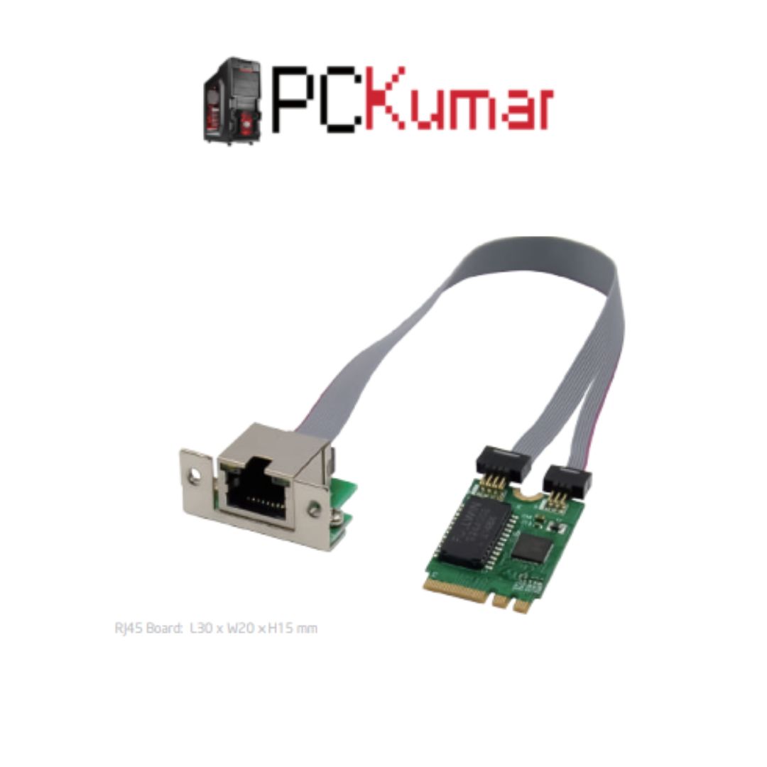 M.2 A+E 8111F Single-1G RJ45 Industrial Ethernet NIC