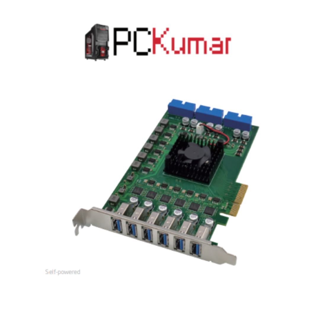 PCIe x4 D720202 12-USB3.0 Camera Capture Card (ST669)
