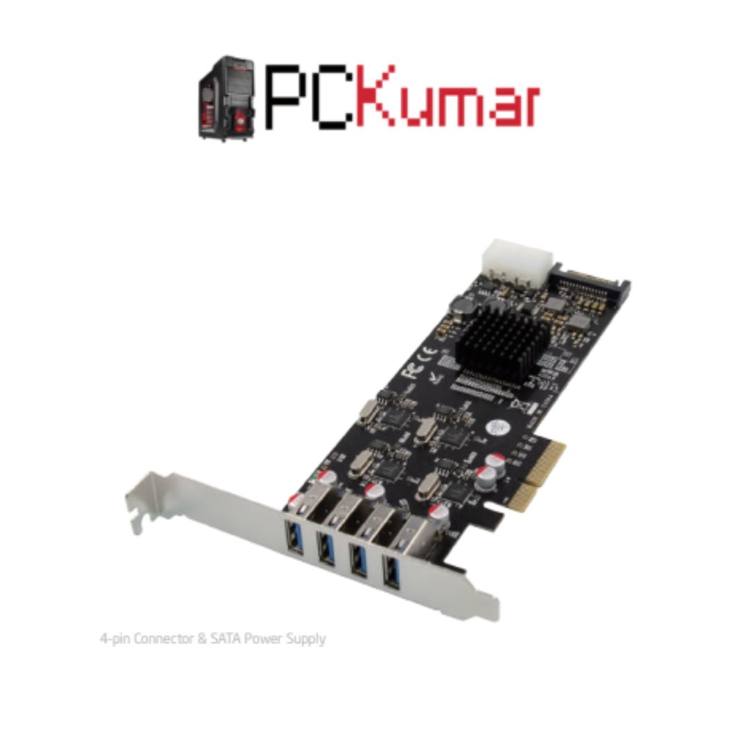 PCIe x4 D720202 4-USB3.0 Camera Capture Card (ST676)