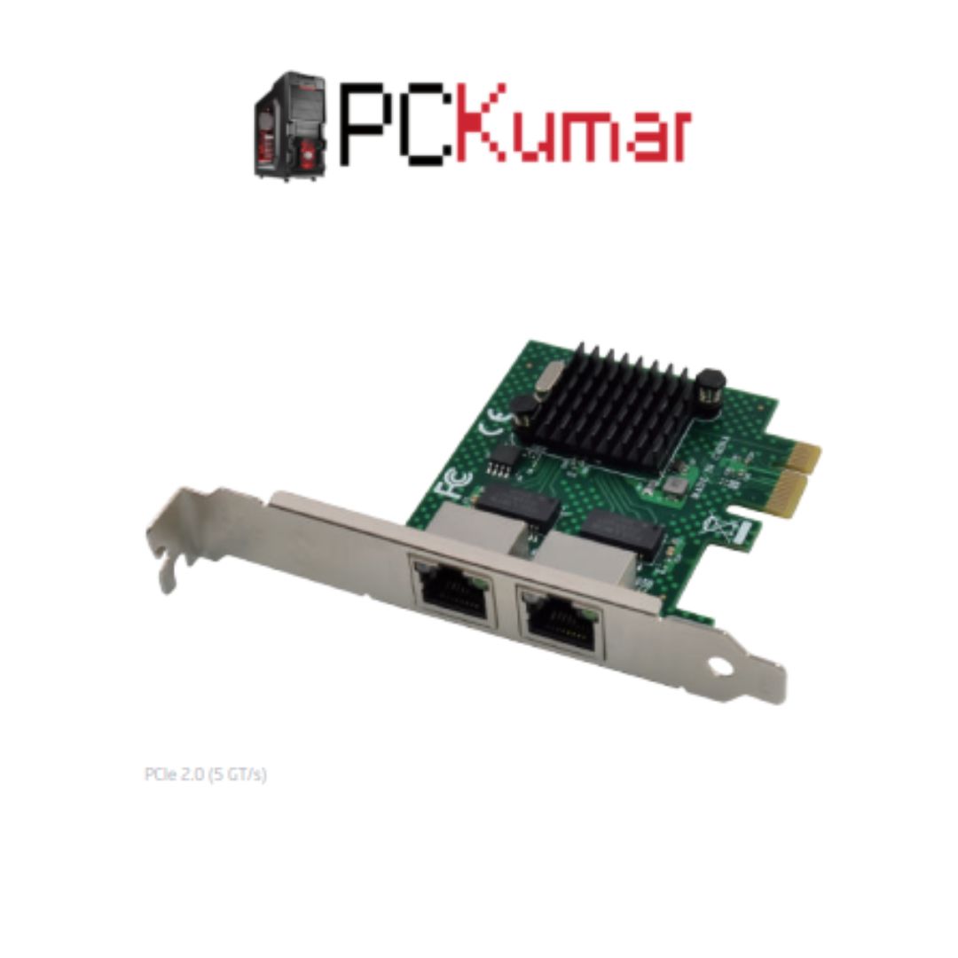 PCIe x1 BCM5718 Dual-port RJ45 1GbE Server NIC
