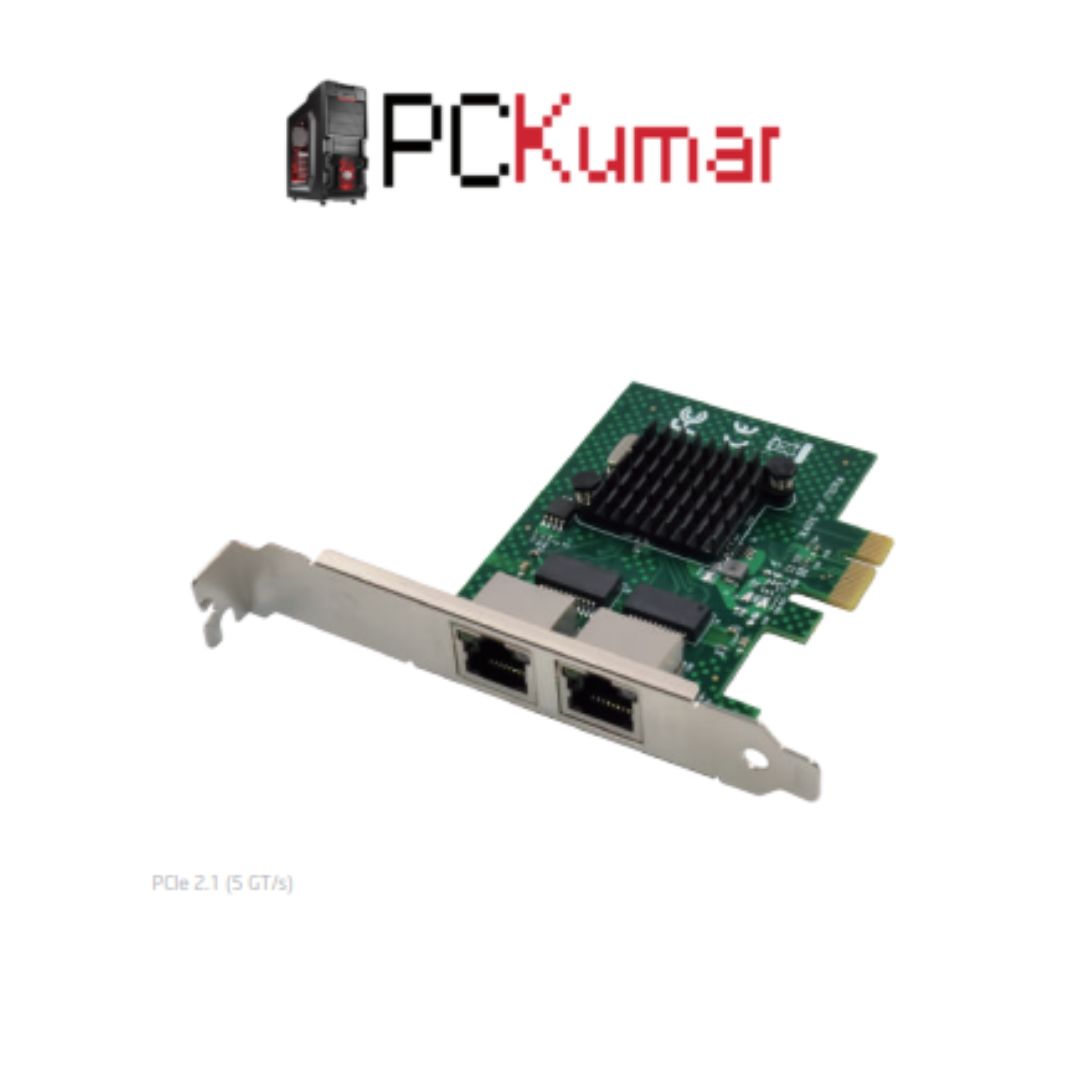 PCIe x1 BCM5720 Dual-port RJ45 1GbE Server NIC