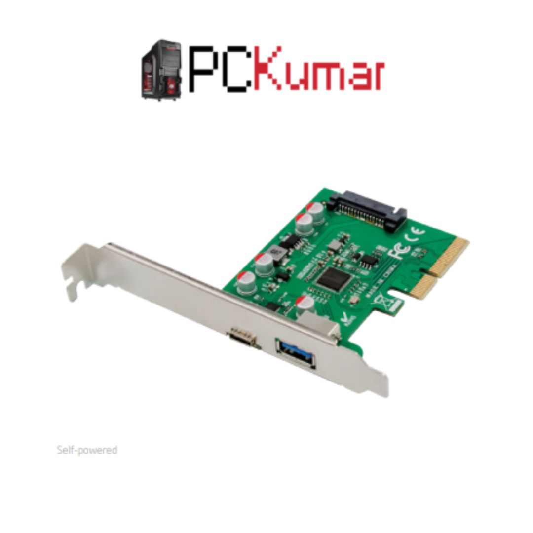 PCIe x4 ASM1142 USB3.1 Type-C+A Expansion Card (ST625)