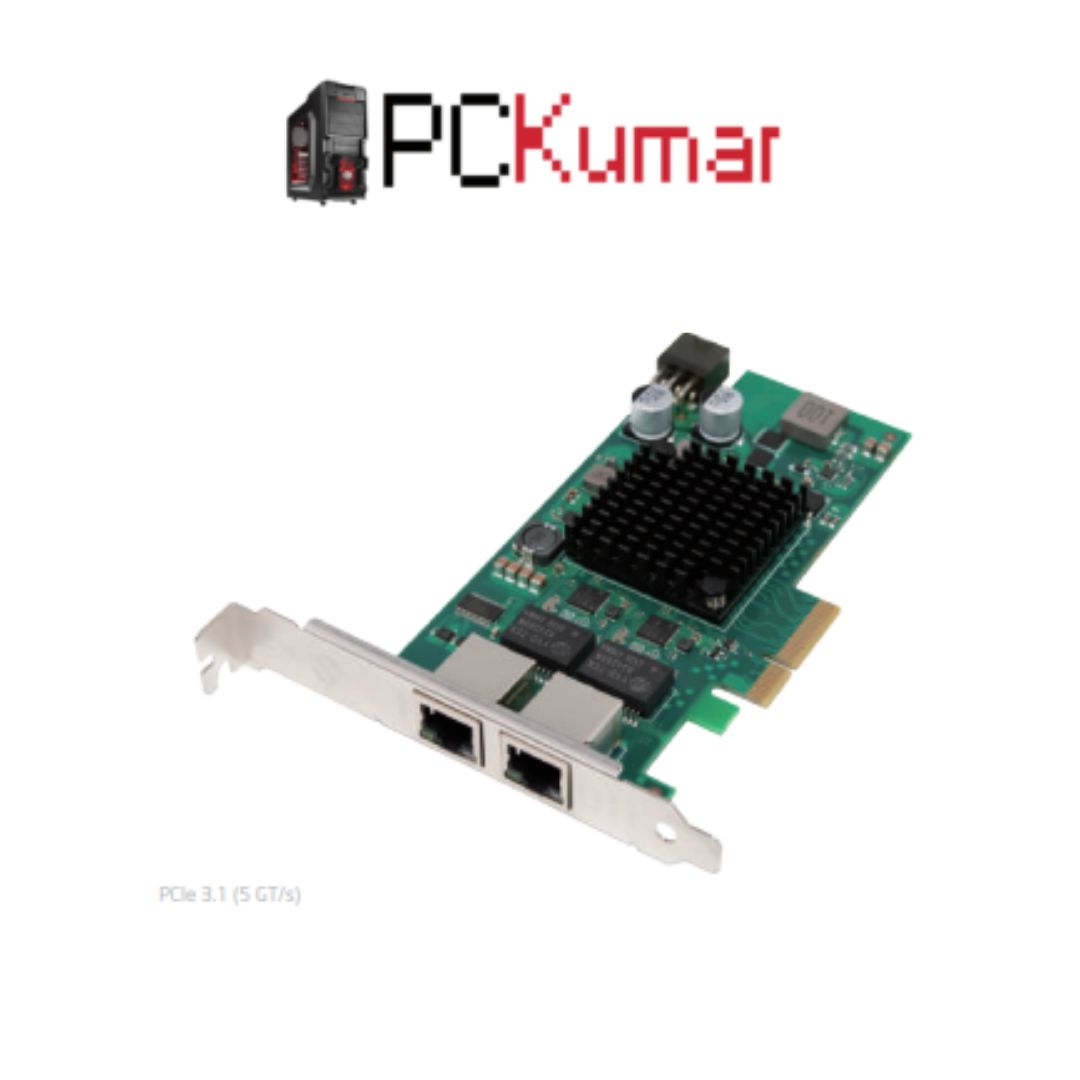 PCIe x4 I226-T2 Dual-2.5G PoE Frame Grabber NIC
