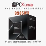 AMD Ryzen Threadripper PRO 9985WX 64 Cores and 128 Threads sTR5 Platform