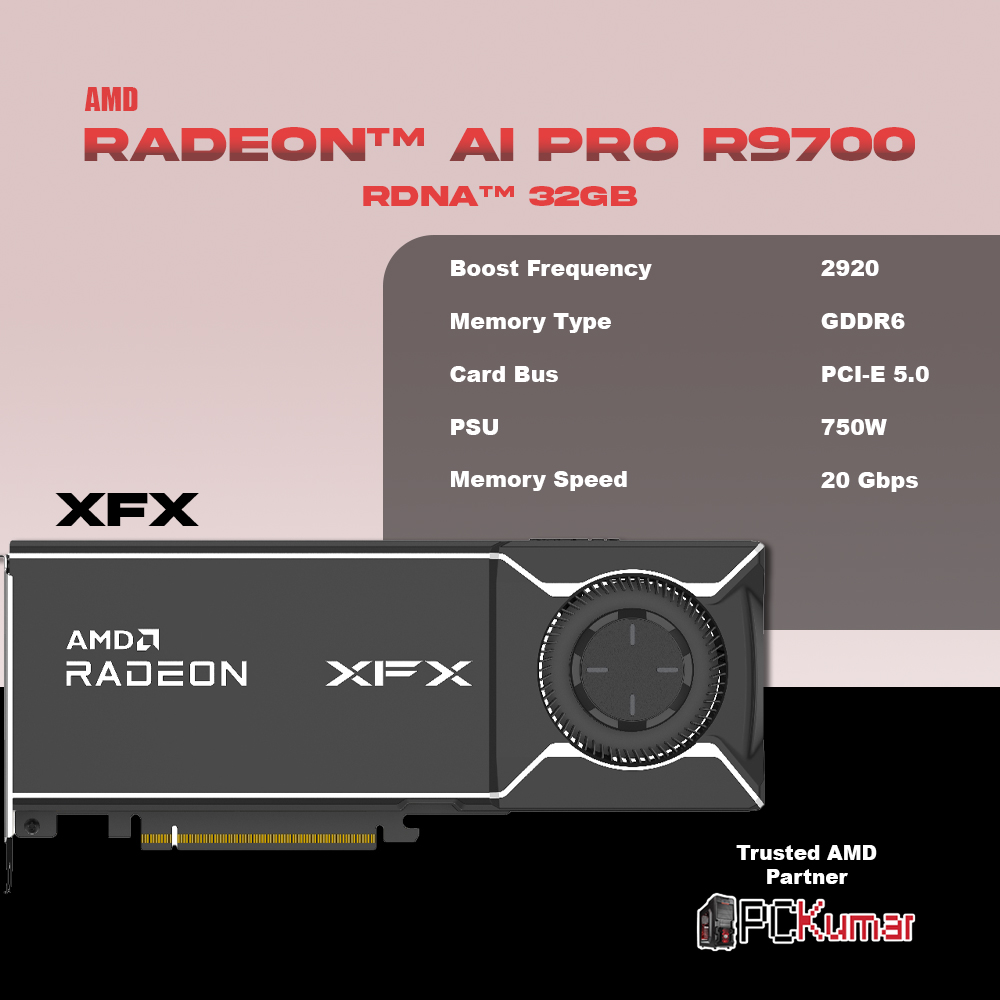 Radeon™ AI PRO R9700 RDNA™