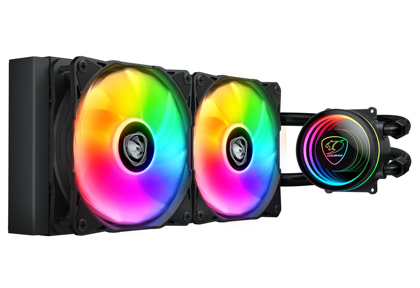 Cougar Poseidon Elite 240 ARGB Black Liquid Cooler