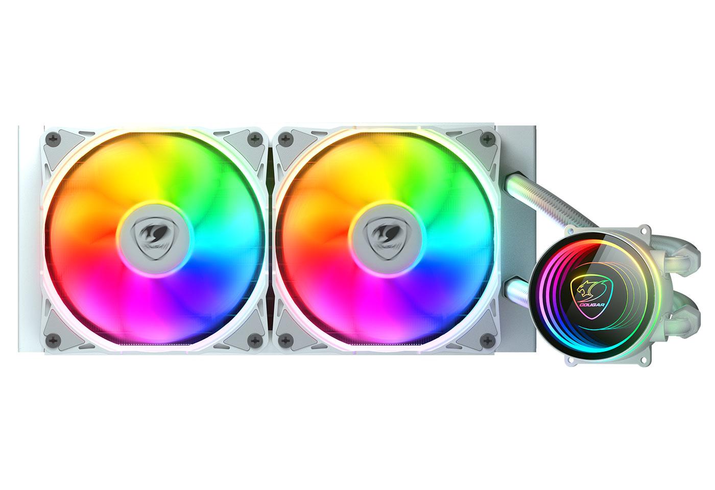 Cougar Poseidon Elite 240 ARGB White Liquid Cooler