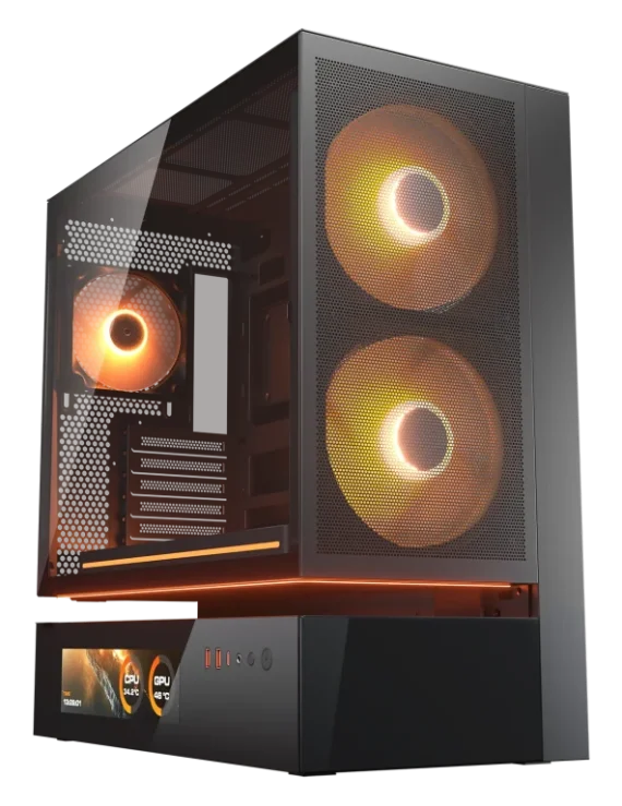 Cougar CFV235 Mesh Mid-Tower Black Cabinet