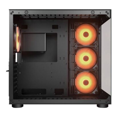 Cougar FV150 RGB Mid-Tower Black Cabinet
