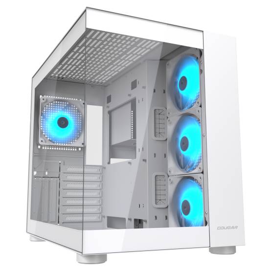Cougar FV150 RGB Mid-Tower White Cabinet