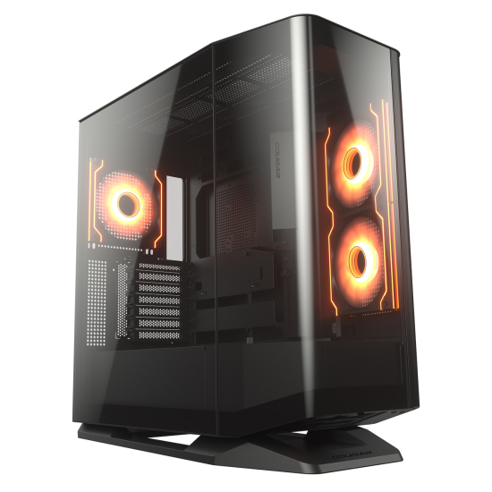 Cougar FV270 RGB Mid-Tower Black Cabinet