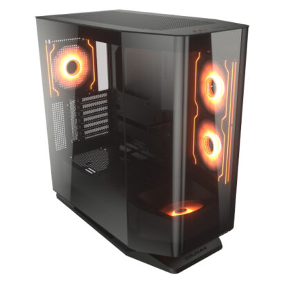 Cougar FV270 RGB Mid-Tower Black Cabinet