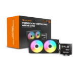 Cougar Poseidon Vistek Pro ARGB 240 Black Liquid Cooler