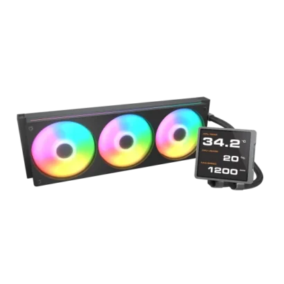 Cougar Poseidon Vistek Pro ARGB 360 Black Liquid Cooler