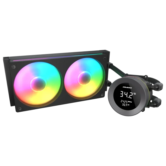 Cougar Poseidon Vistek ARGB 240 Black Liquid Cooler
