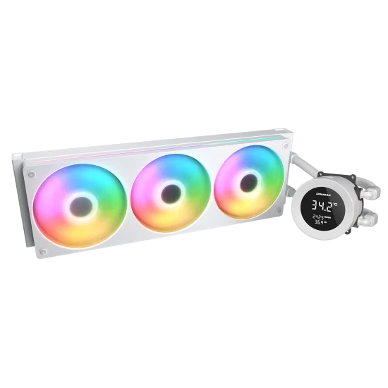 Cougar Poseidon Vistek ARGB 360 White Liquid Cooler