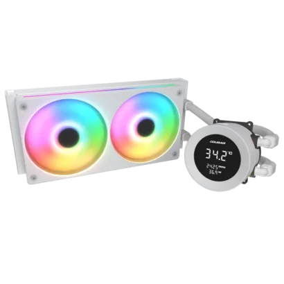 Cougar Poseidon Vistek ARGB 240 White Liquid Cooler