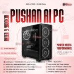 Kumars "Pushan AI PC " with 1801 AI TOPS 16GB VRam