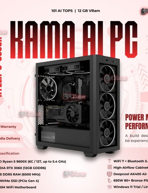 Kumars "Kama AI PC " with 101 AI TOPS with 12GB VRam