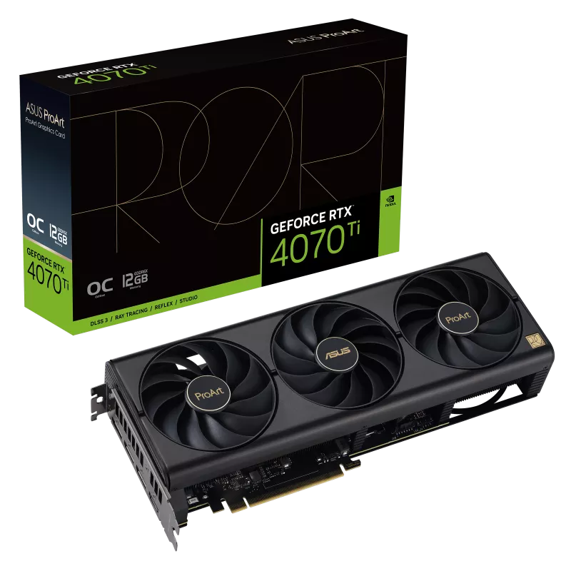 Asus Proart RTX 4070Ti OC Edition 12GB Graphics Card