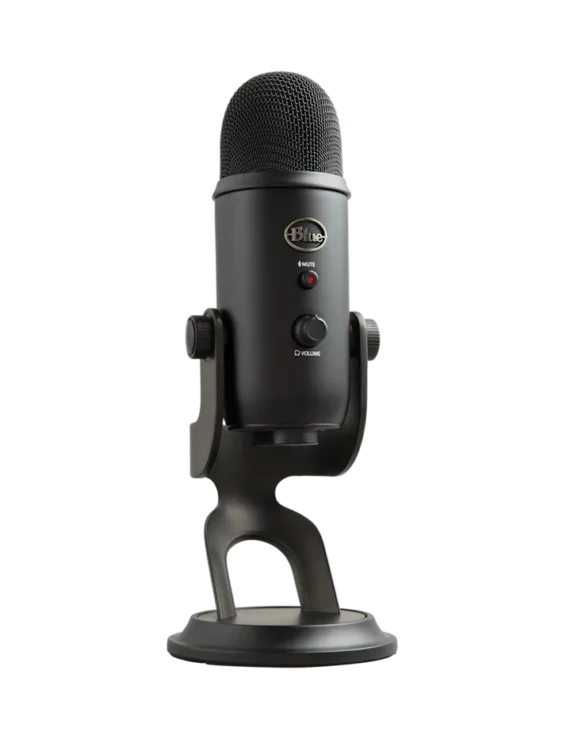 Blue Yeti Microphone From logitech ( Black)