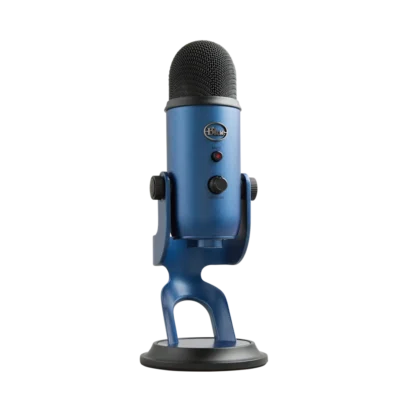 Blue Yeti Microphone From logitech ( Blue)