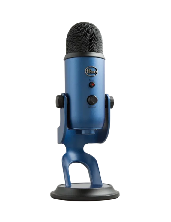 Blue Yeti Microphone From logitech ( Blue)